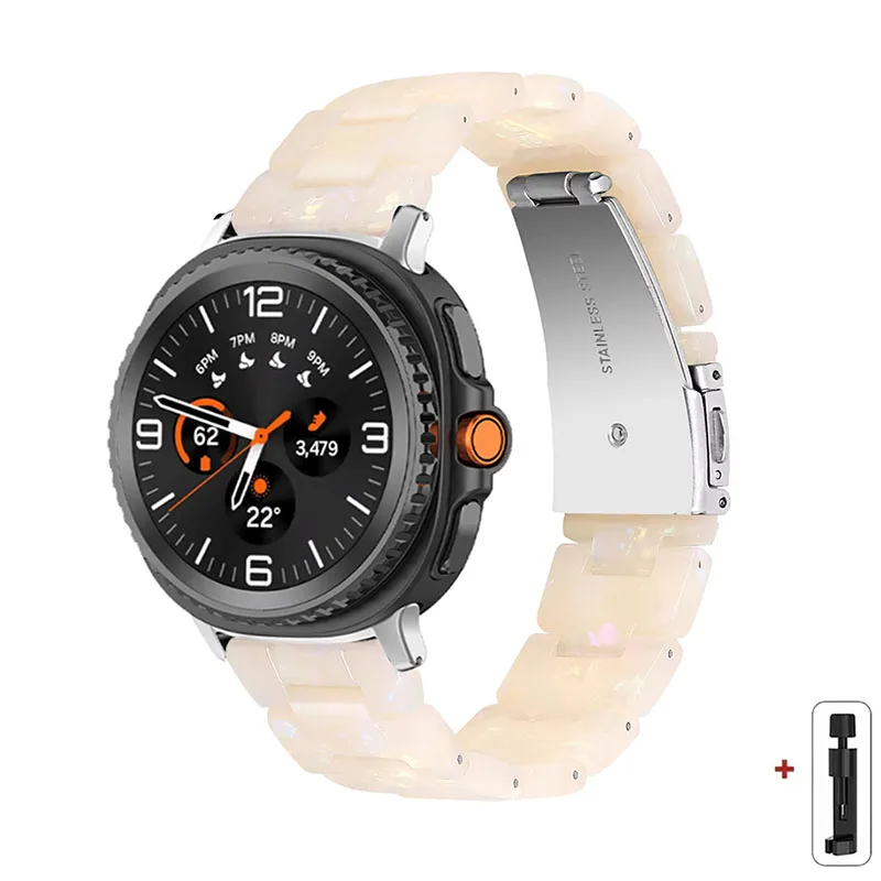 Transparent Resin Band Strap for Women – Stylish Bracelet for Watches