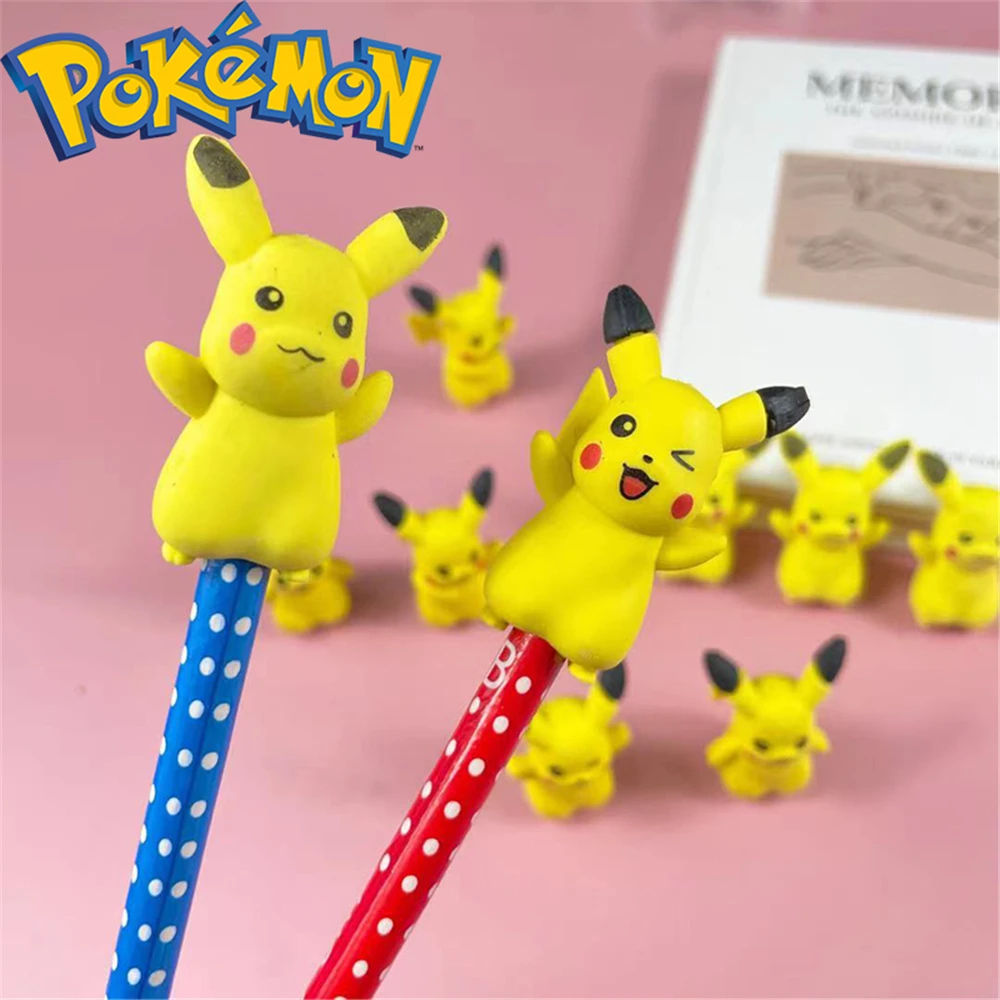Muson Pikachu Eraser Cute Cartoon Eraser Studenti Creative Pencil Eraser Gomma Rimovibile Cancelleria Studenti Esame Cancelleria