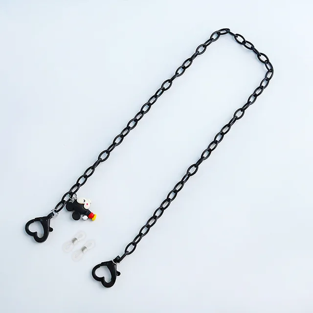 2021 New Creative Mask Chains For Kids Acrylic Glasses Strap Sunglasses Chain Holder Neck Cord Eyewear Jewelry Gift For Women Chain D