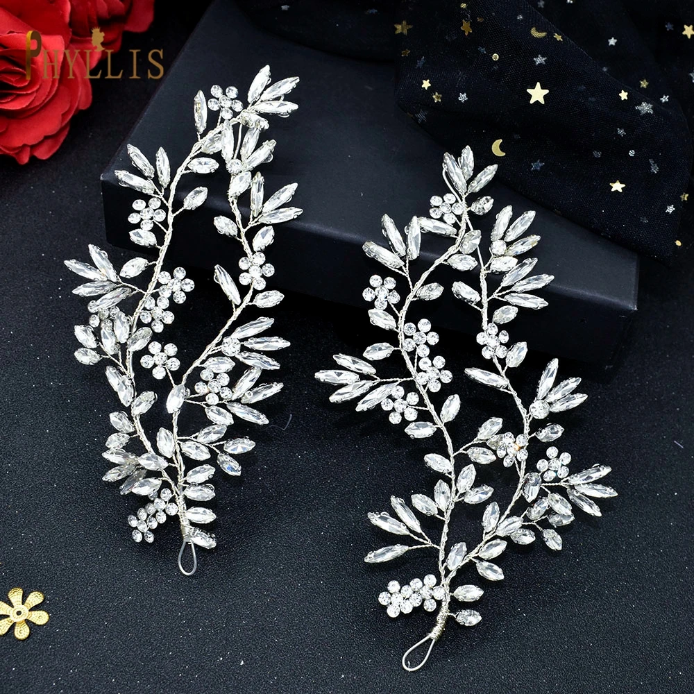 A330 Rhinestone Wedding Headband for Women Tiaras Wedding Hair Accessories Crystal Bridal Headwear Birthday Girl Headpiece