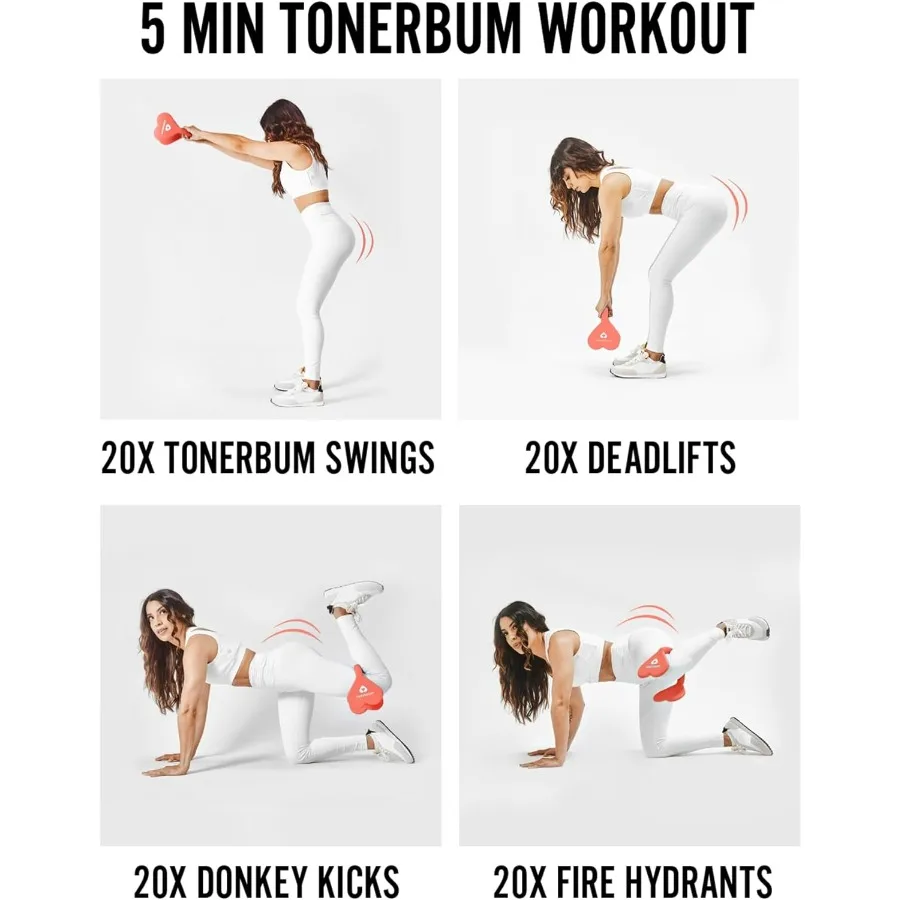 Booty Builder & Booty Trainer for Women & Men - Perfect Butt Workout Equipment for Glute Exercise, Buttocks Lifting - Iron Core