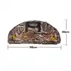 37" Camo Archery Bow and Arrow Case Soft Bow Case Recurve Compound Bow Carry Bag Holder for Outdoor Hunting Shooting Practice 3