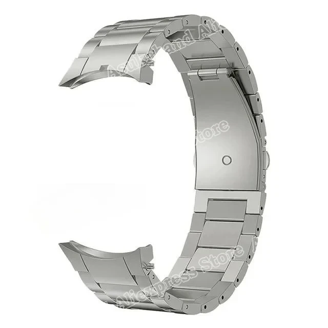 Premium Titanium Metal Watch Strap - Sleek and Durable Design Bracelet