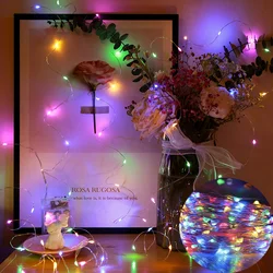 Enchanting Battery - Operated Fairy String Lights - 10m  100LED (Color)