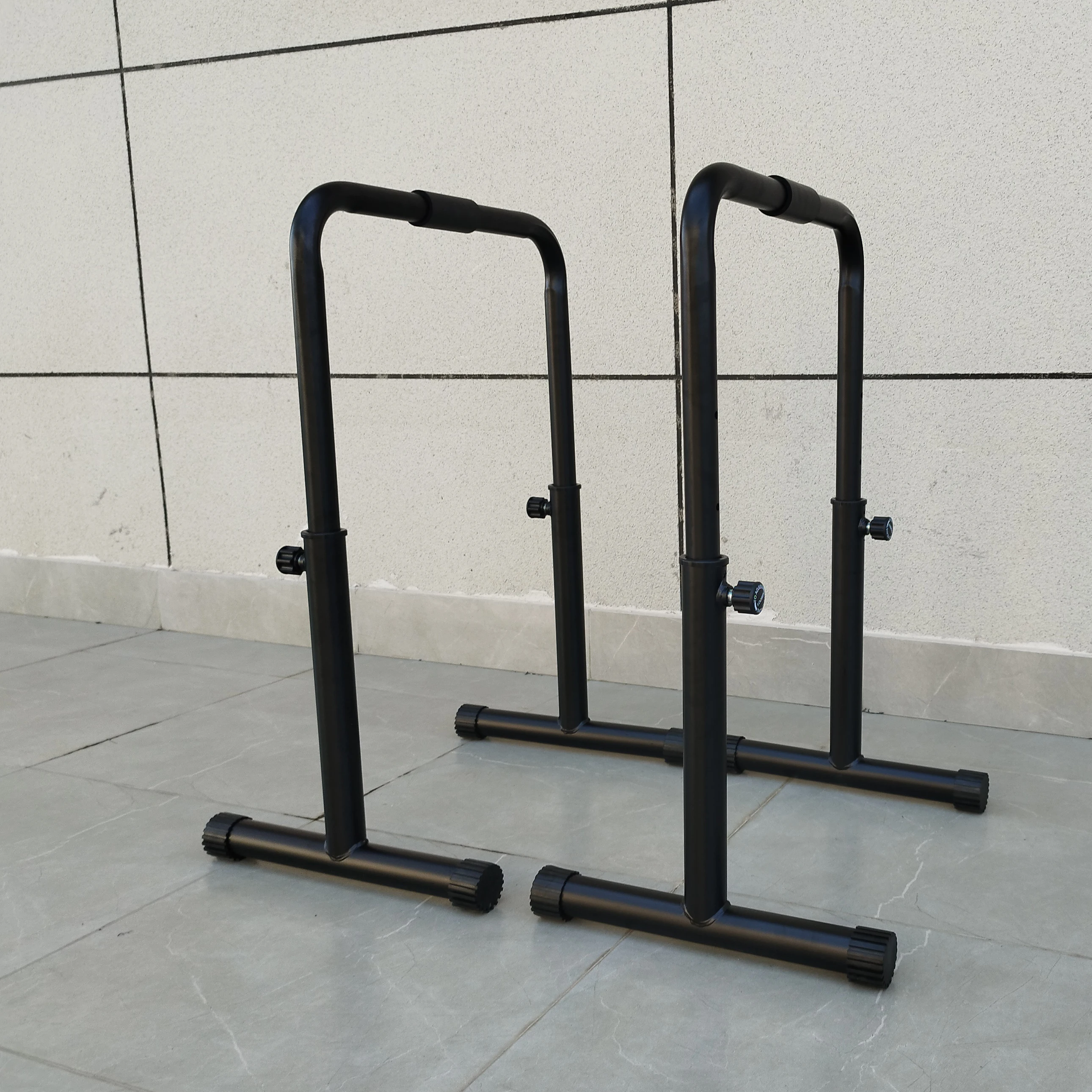 Barres parallèles ajustables pour dips à domicile - Station d'entraînement 200kg capacité - Matériel pêche sportive