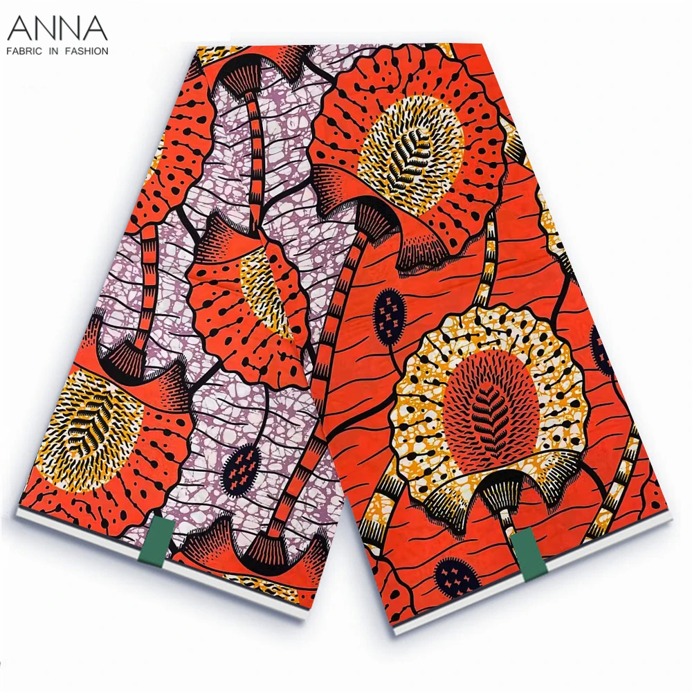 

Африканская восковая ткань, супер ткань, 100% оригинальная анкарская восковая ткань, блочный принт, батик, Голландская ткань, 6 ярдов для свадебной вечеринки