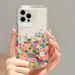 Floral Design Protective Phone Case for Reno 5F(Reno 5Lite) (S14898)
