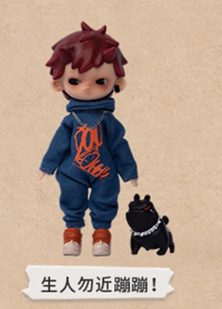 Penny'S Box Adou Street Series Blind Box Obtisu11 1/12bjd