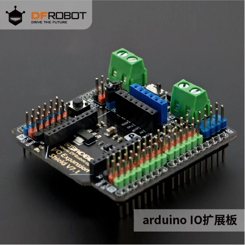 

Гравитация: Плата расширения датчика IO V7, плата расширения подходит для Arduino Uno Bluetooth