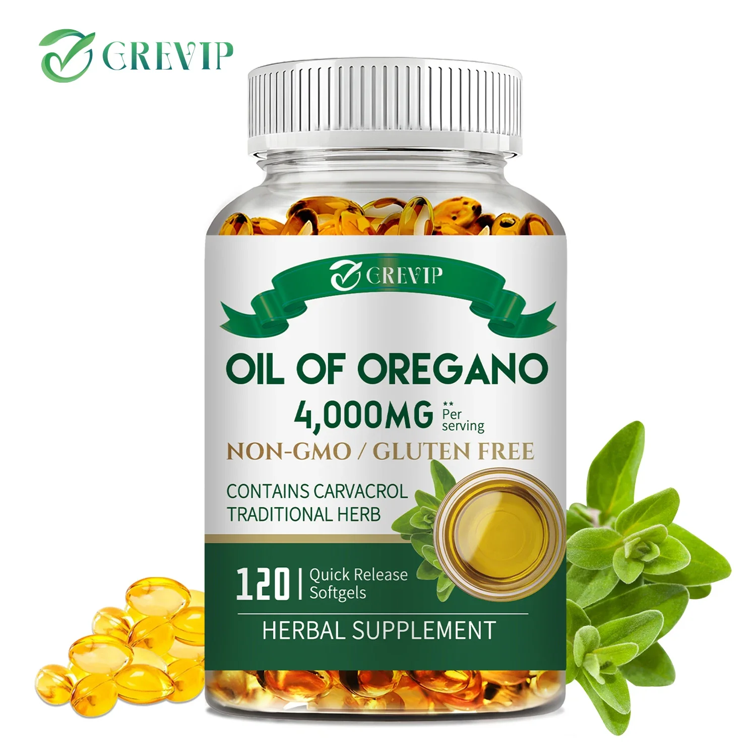Oil of Oregano For Immune Kidney Health Anti inflammatory Relieves Bloating