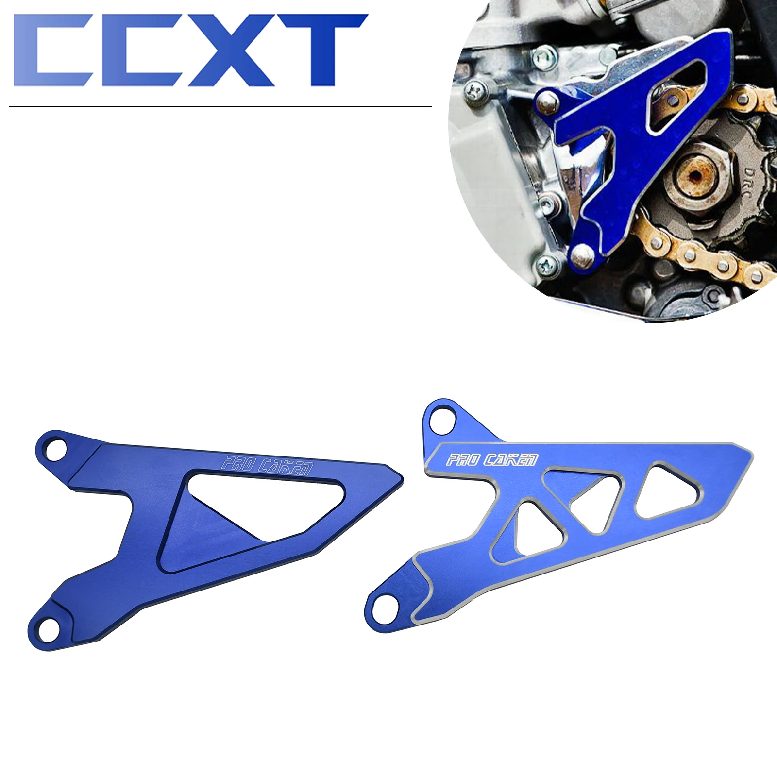 

Защитная крышка передней звездочки мотоцикла, защита цепи для Yamaha WR250F YZ450F WR450F YZ250F YZ250X YZ250F 2001-2020, универсальная