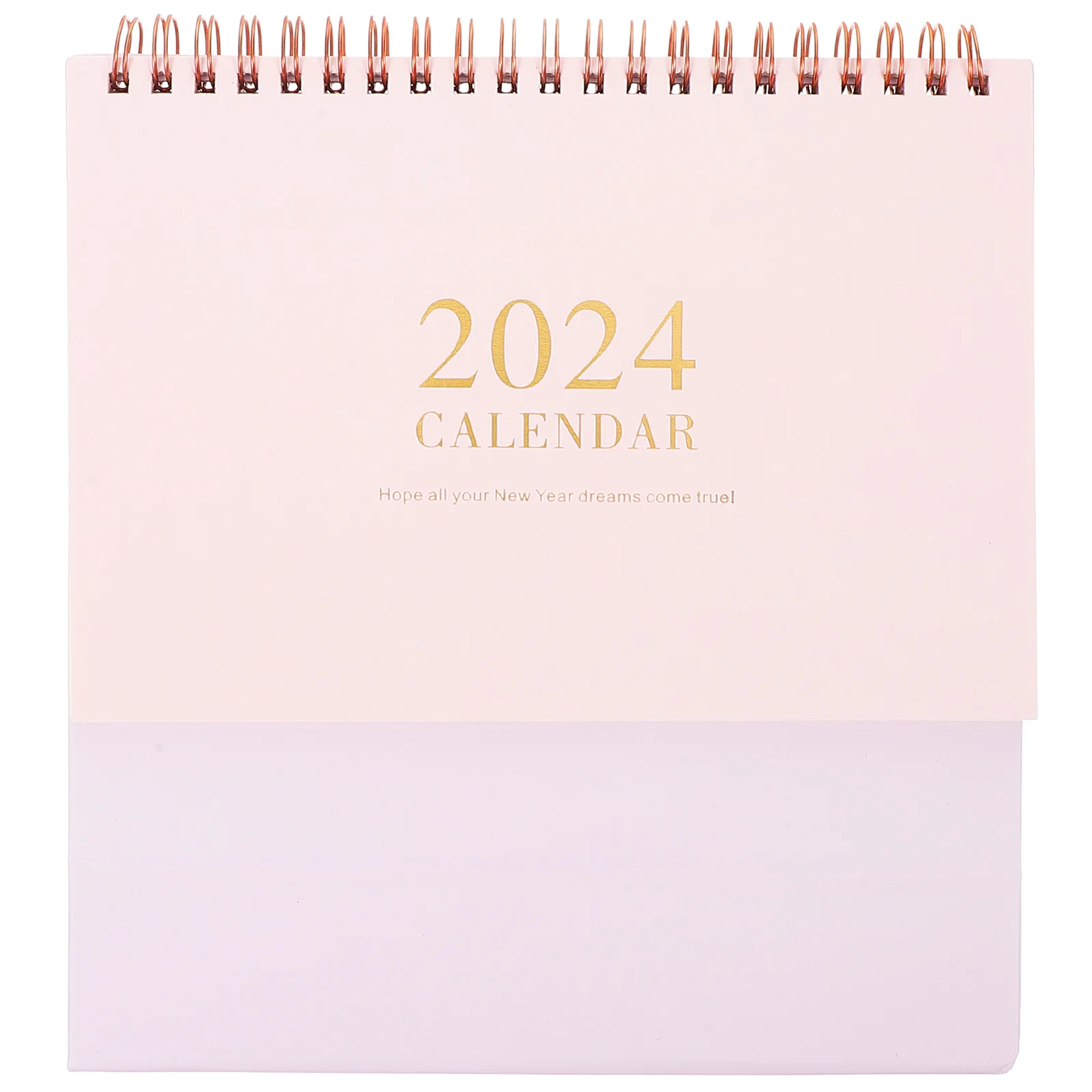 

2024 Desk Calendar Sep Dec Standing Calendar Months Agenda Planner Coil Binding Large Ruled Blocks Home Office Pink