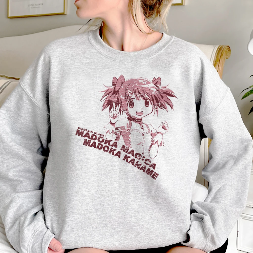 

Puella Magi Madoka Magica hoodies women Fleece aesthetic long sleeve top harajuku clothes female graphic sweatshirts