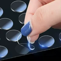 100pcs Round Double Sided Tape Adhesive Dots Fastener Strong Acrylic Sticker for DIY Scrapbooking Craft Production Fixing Pad 1