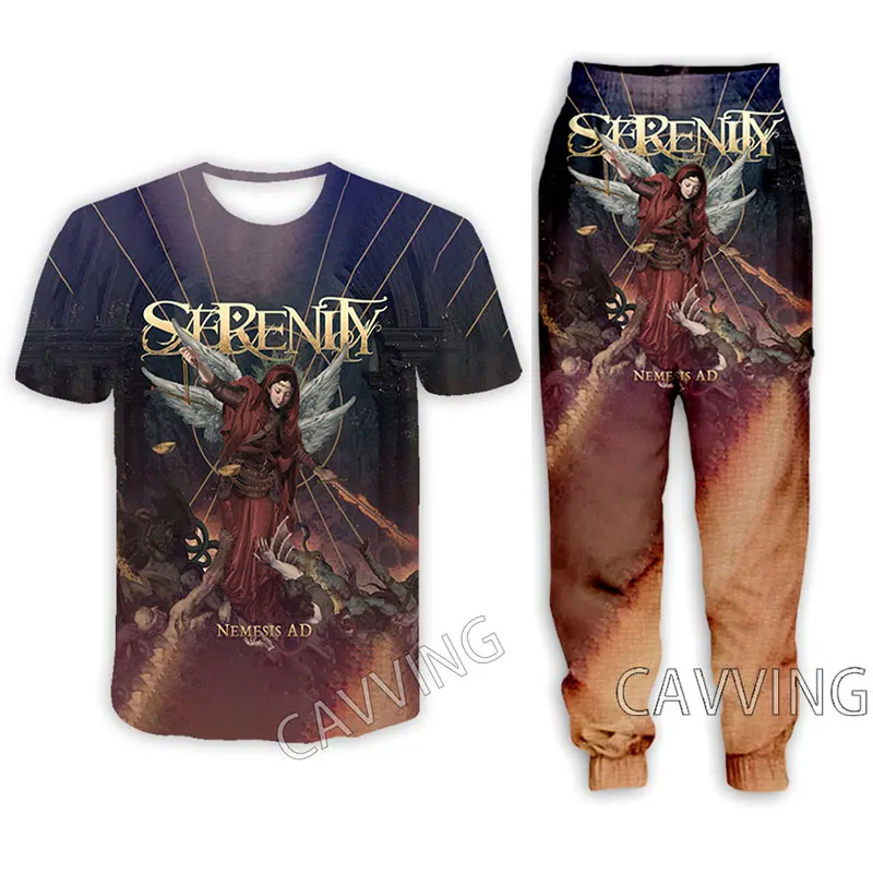 

Serenity Band 3D Print Casual T-shirt + Pants Jogging Pants Trousers Suit Clothes Women/ Men's Sets Suit Clothes