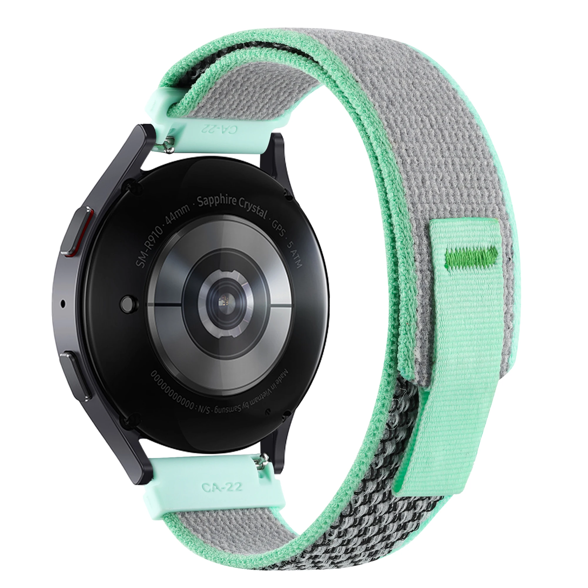 Nylon Sport Watchband Strap - Versatile 22/20mm Adjustable Wristband Bracelet