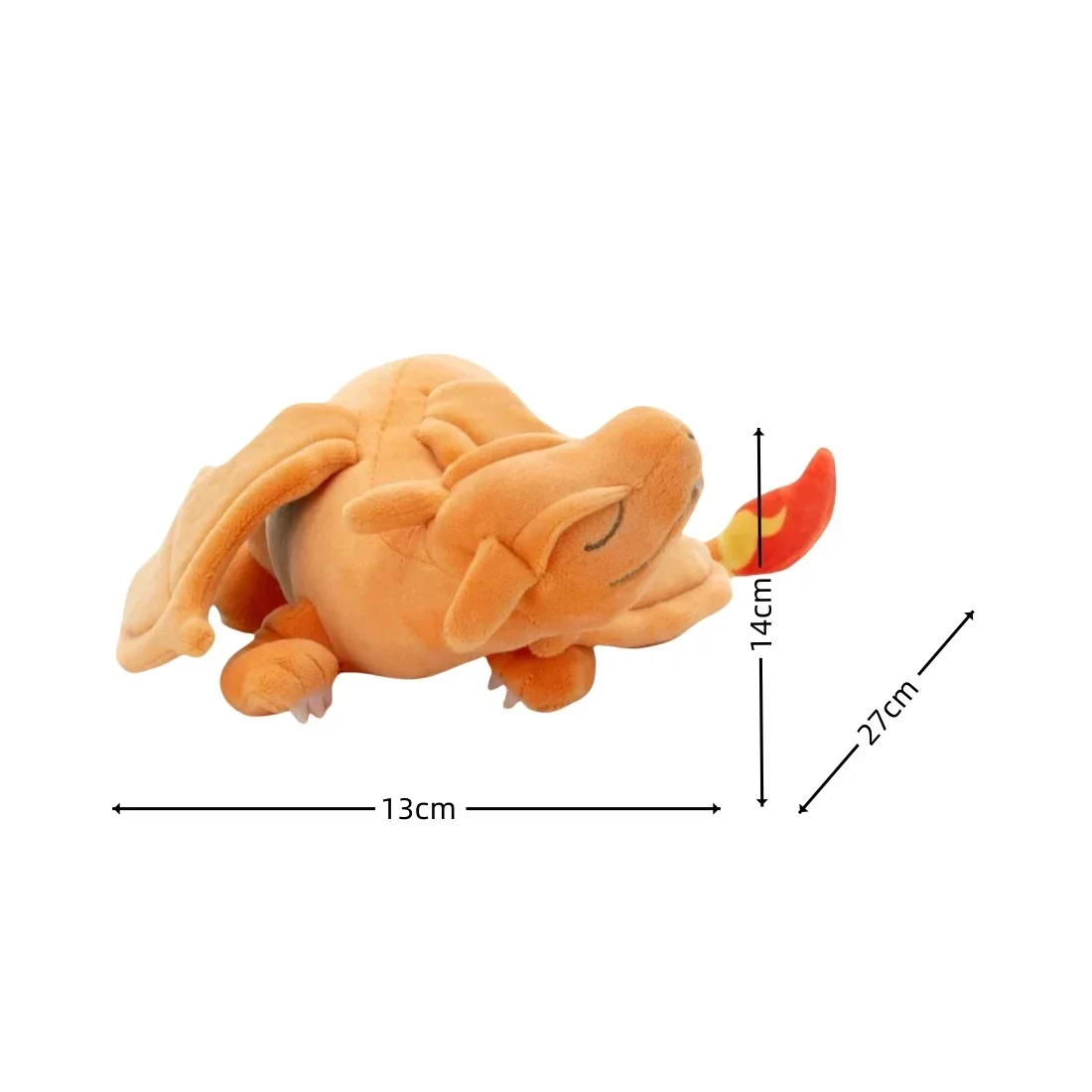 thumbnail image 1 of Pokemon Pikachu Plush Sleeping Series Gengar Charizard Sprigatito Pachirisu Stuffed Doll Peluche Anime Toys Hobbies Xmas Gifts, 1 of 5