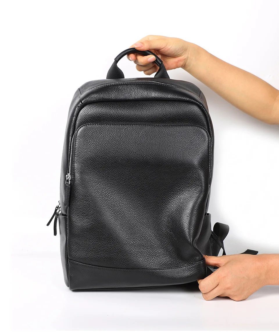 Genuine Leather Backpack 1