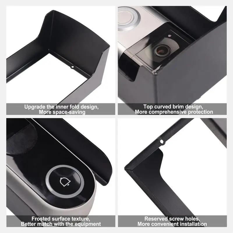 juste de sonnette exterieure resistante aux protection pour interphone video ip wap fi 02