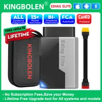 No Subscription Lifetime Update Kingbolen Ediag elite ALL Software Bi Directional 15 Reset CANFD Protoco OBD2 Scanner 1