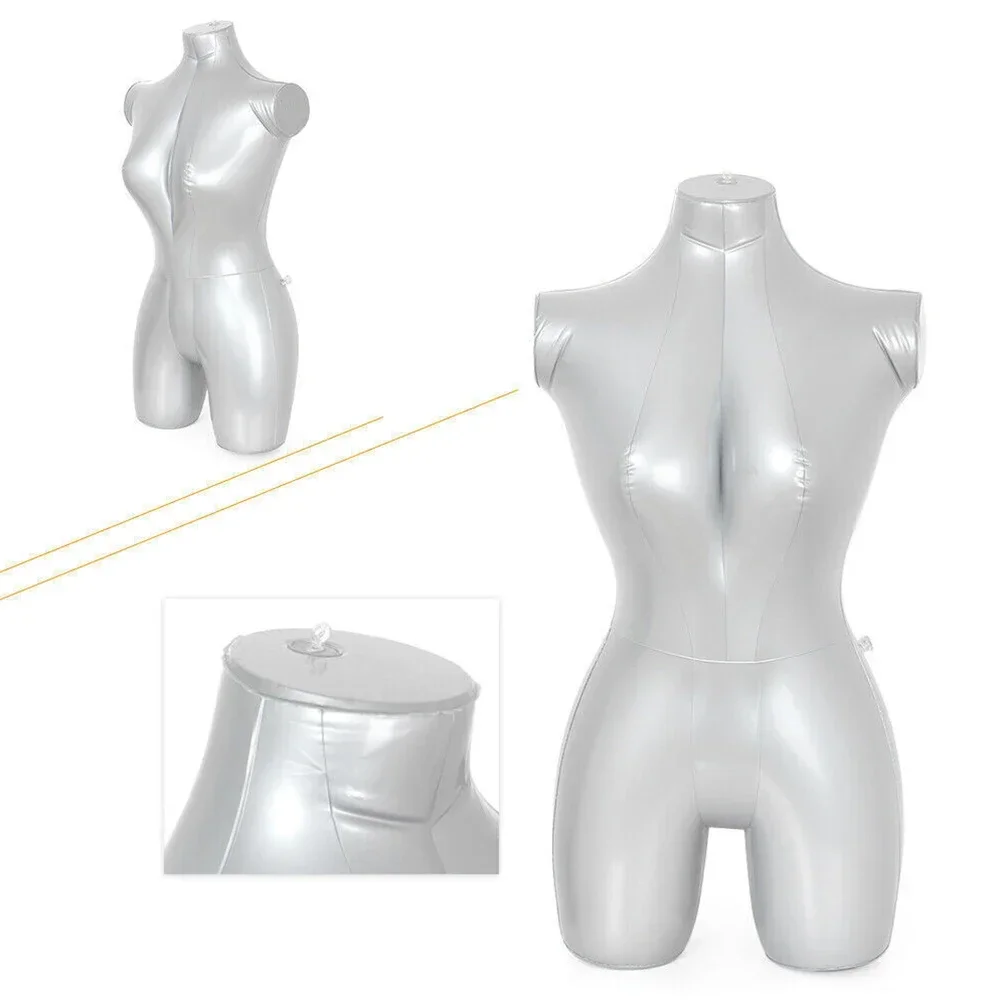 Woman Full Body With Arms Inflatable Mannequin Fashion Dummy Window Display Stand Torso Ladies Whole Body Modeling Tool female mannequins inflatable mannequin