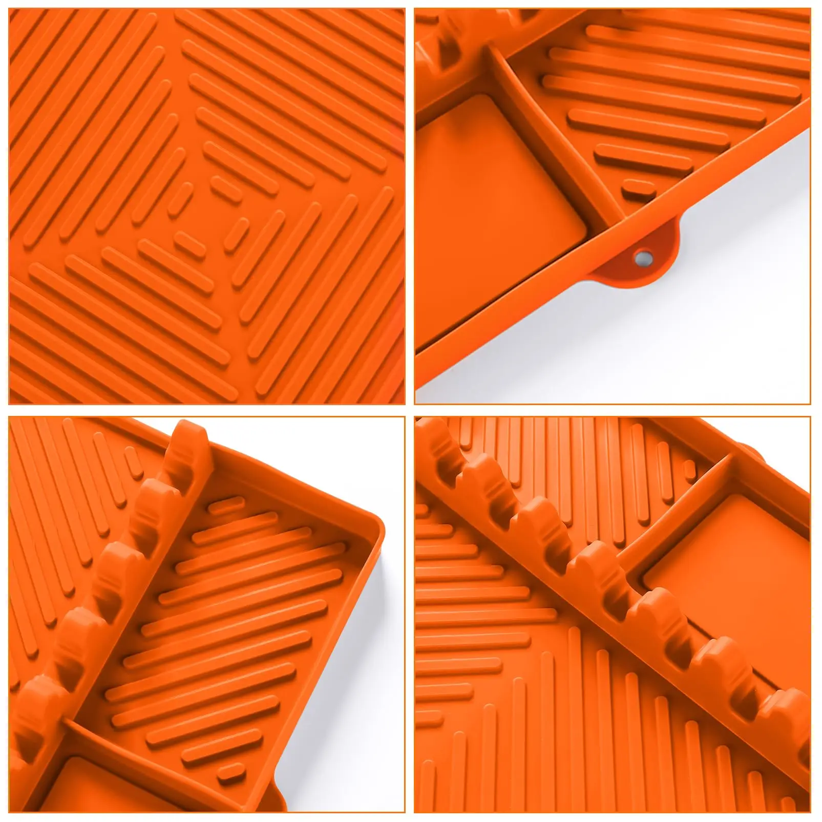 BBQ Grill Mat Griddle Mat Barbeque Grill Accessories Tools for Blackstone Side Shelf Mat Grill Pad for Outdoor Kitchen Counter