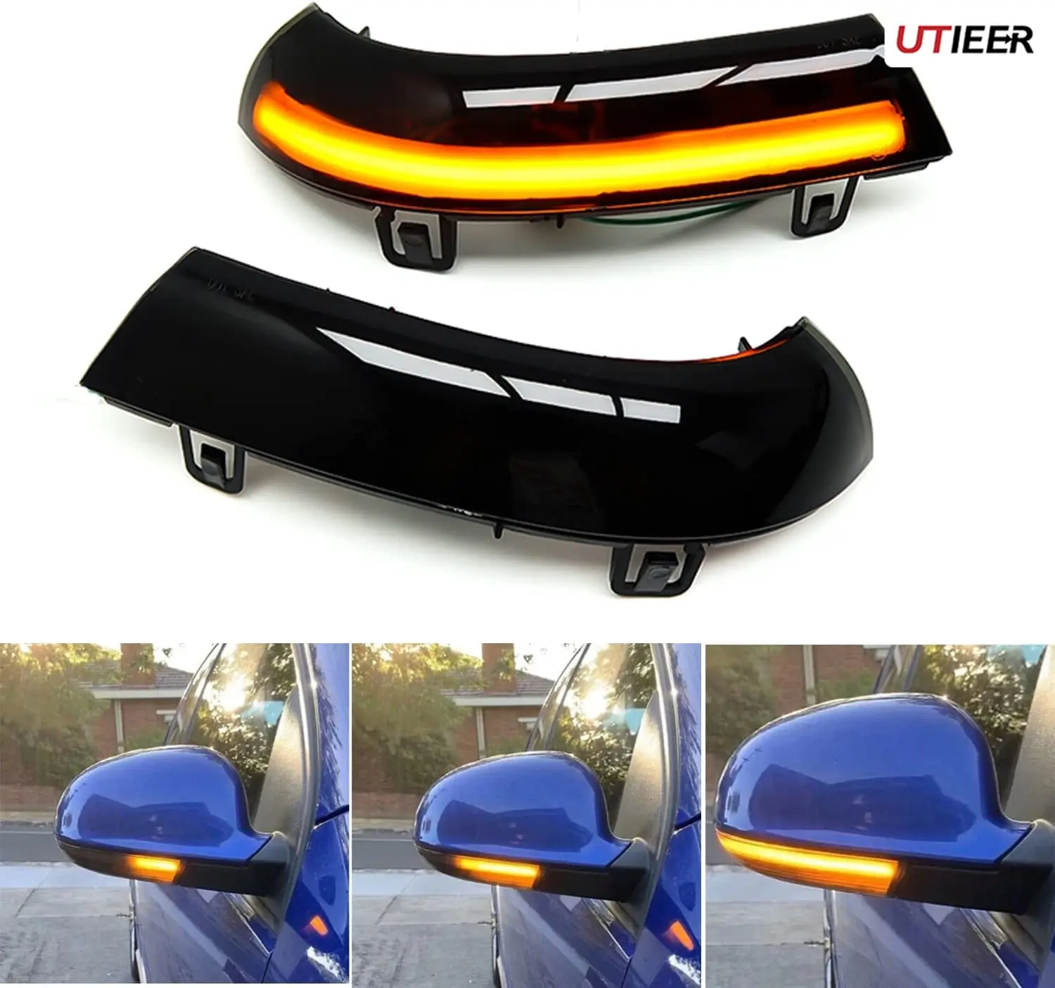 

Dynamic LED Turn Signal Mirror Indicator Light for VW GOLF 5 GTI V MK5 Jetta Passat B5.5 B6 Sharan Superb B5 EOS 2pcs