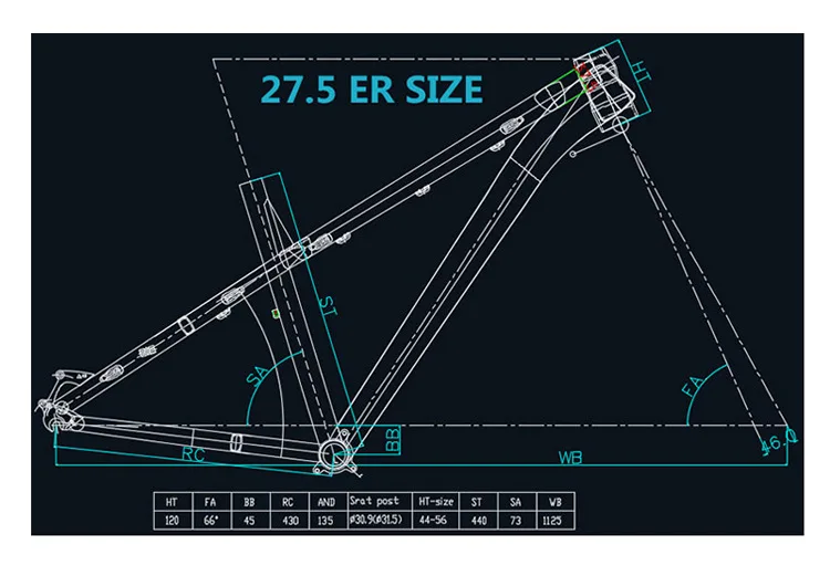 BOARSE Hard Tail MTB Frame Quick Release AM 26er 27.5 Inch Ultralight Aluminium Alloy Height 155-188cm Mountain Bike Frame
