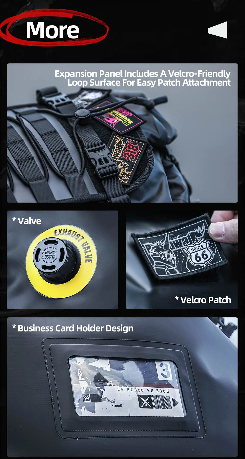 tail seat bag installation