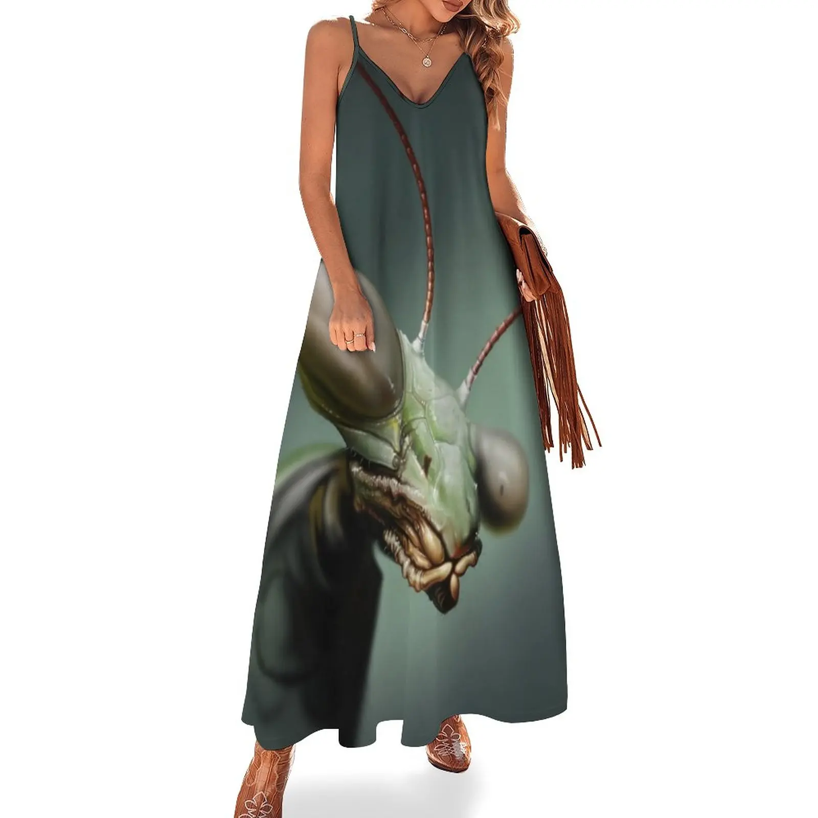 

Mantis Sleeveless Dress elegant dresses plus sizes summer dresses