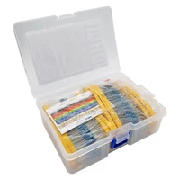 130 Values 1/4W 0.25W 1% Metal Film Resistors Assorted Pack Kit Set Lot Resistors Assortment Kits Fixed resistor - Image 2