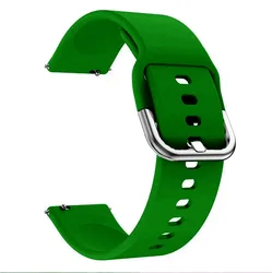 Silicone Quick Release Soft Sport Strap Bracelet for 20mm watch band (Clover S)