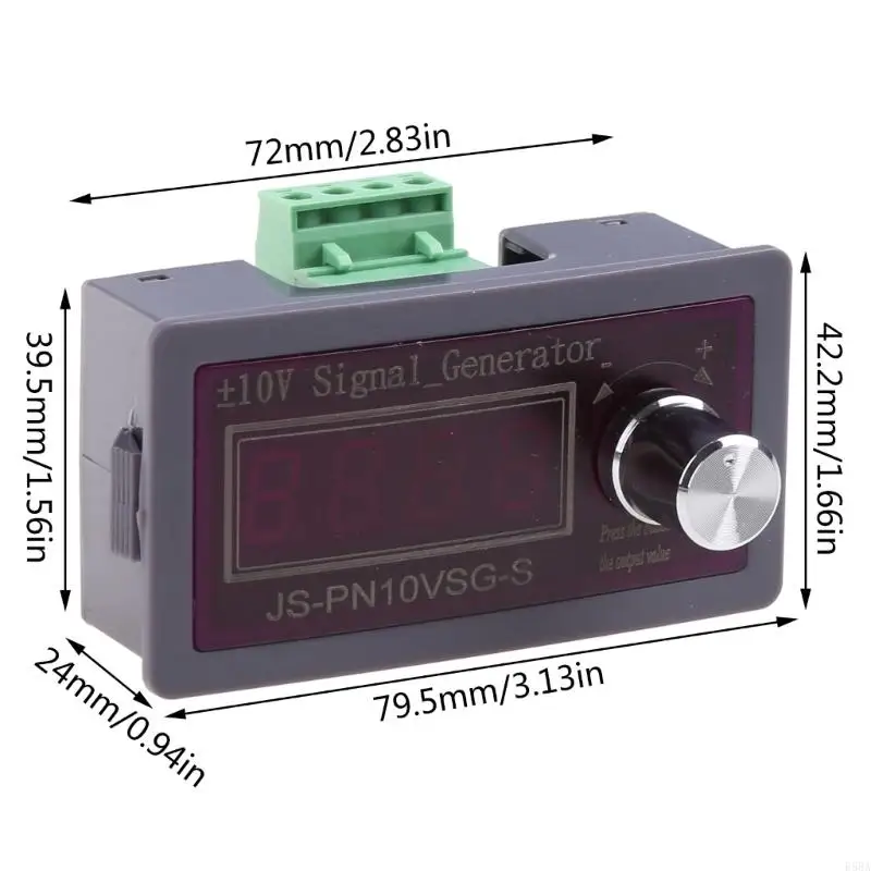 E5BA Sources Generator -10v/+10V+5V/0-10V Analog Simulator DAC