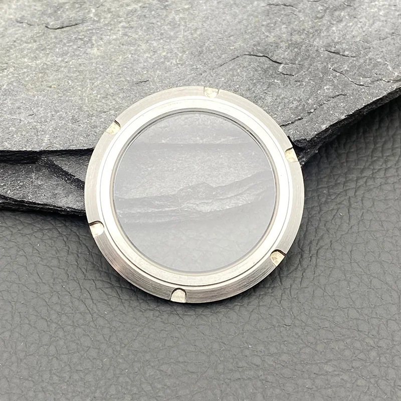 Enhanced Transparent Glass Sapphire Caseback for Automatic Movement Watch Cases