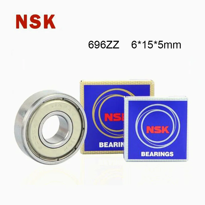 

Japan Origin NSK Bearing 696ZZ Bearing ABEC-9 510PCS 6x15x5 MM Miniature 696Z Ball Bearings 619/6 ZZ EMQ Z3 V3 Quality Hot Sales