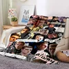 Josh Hutcherson Poster Printed Flannel Blanket Soft Comfortable Home Travel Bed Plush Birthday Gift Fans Gift 5