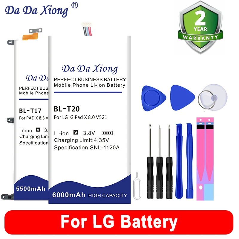 Per Lg G Pad Ii F2 X 7.0 8.0 8.3 10.1 Lk460 Vk815 Vk810 V400 V521 V930 V525 V410 8S Thinq L-G810 Kc550 Kc780 Kf700 Kp500 Battey