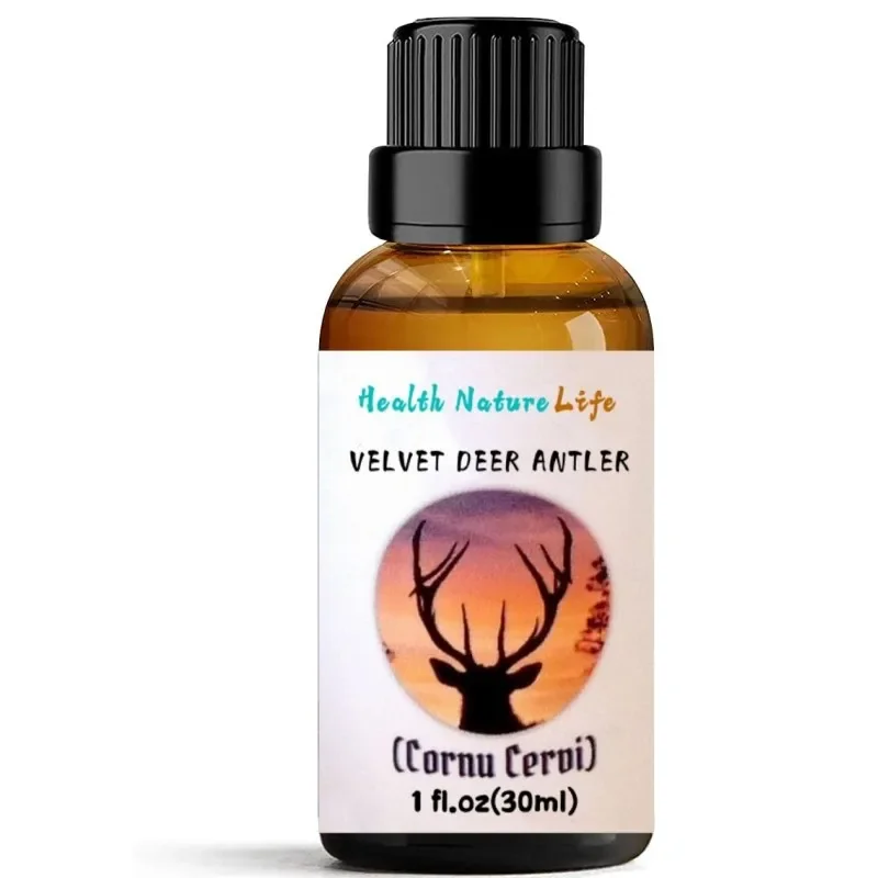 VELVET DEER ANTLER 20:1 LIQUID EXTRACT TINCTURE 1 oz.