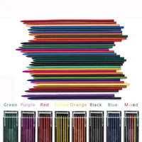 12pc/Box Colored 2.0 mm Lead Refills 120 mm Length Unique Colors Pre-Sharpened Break & Smudge Resistant 1