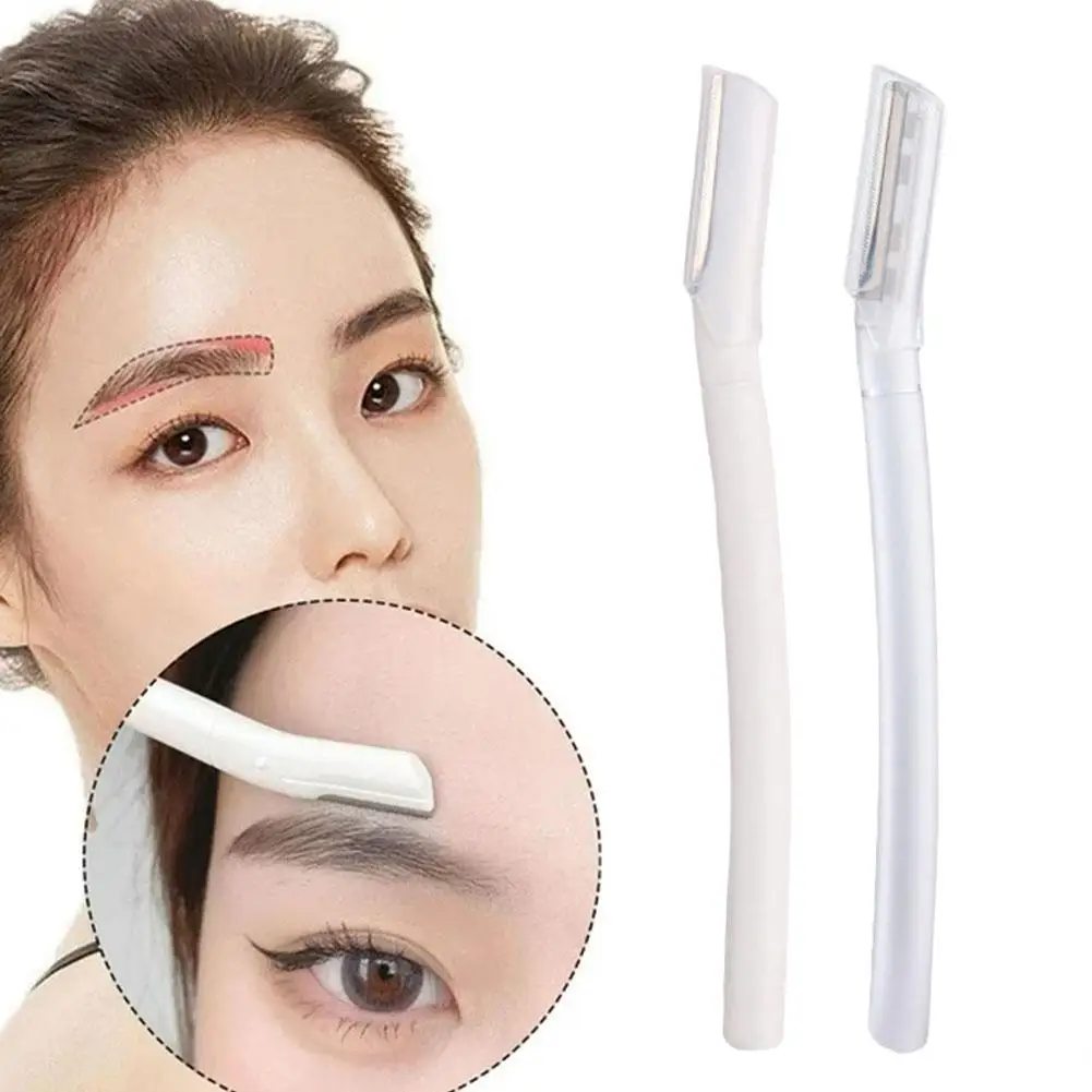 Eyebrow Trimmer Shaver Portable Face Razor Eye Brow Safety Removal Epilation Hair Woman Cutters Razor Makeup V2S0