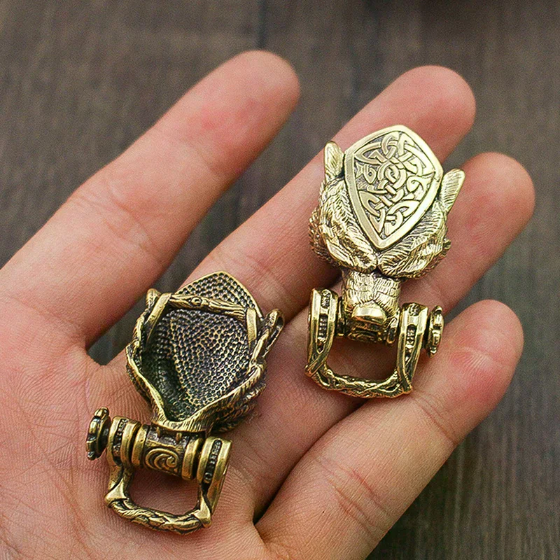 DIY Accessories For Personality Couple Bracelet Weaving Paracord Multifunction Buckle Brass Outdoor Small Tool