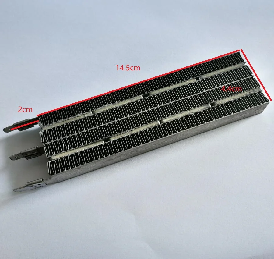 Secador da Roupa de 220v 1500w Parte o Radiador Ondulado 145*44 mm do Elemento de Aquecimento do Ptc o