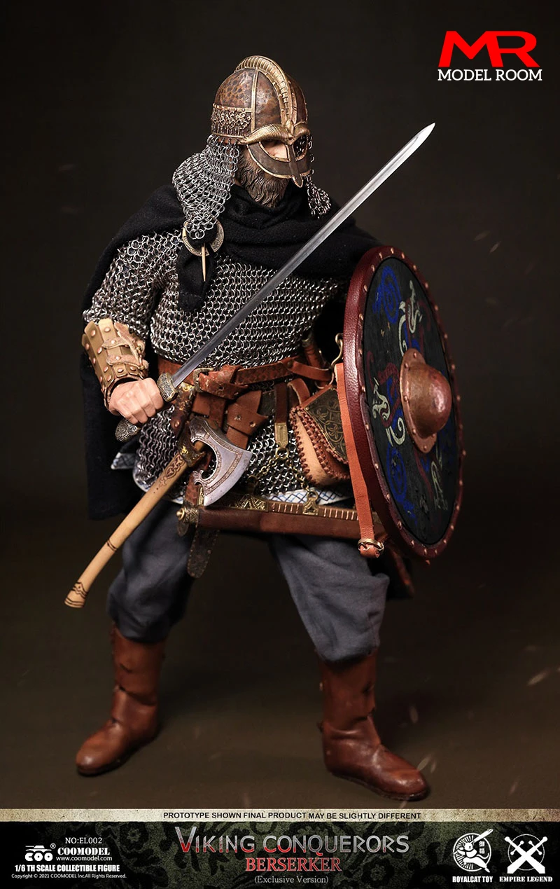Coomodel 1 6 Viking Conquerors Warrior Berserker Feudal King Action Figure El001 El002 El003 12 Male Soldier Full Set Toy Action Figures Aliexpress