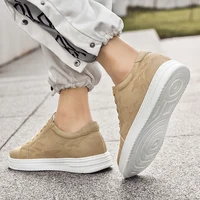 Sneakers Man Elevator Shoes Height Increase Insoles 6CM Sports  Lift Plus Size 35-47 2
