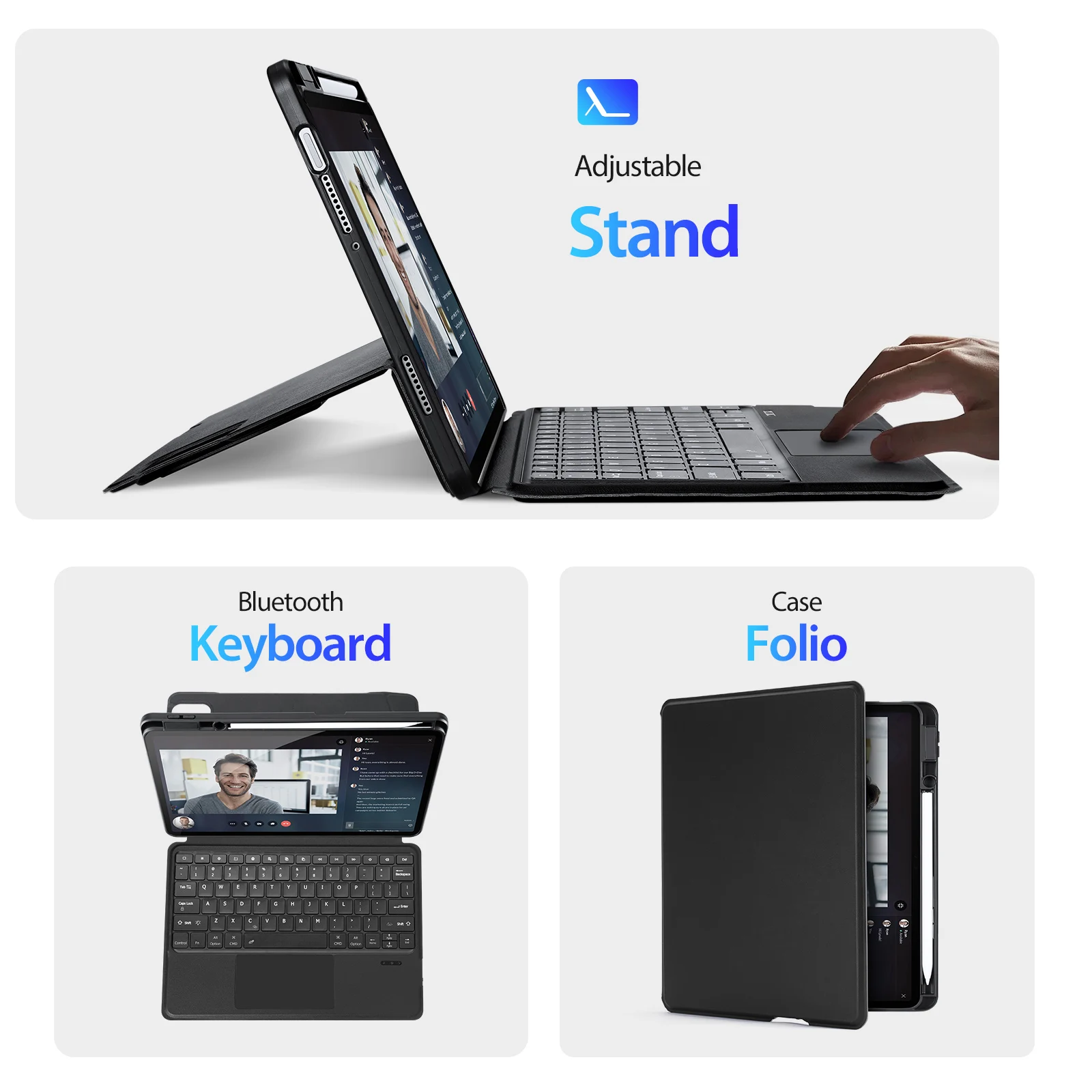 DUX DUCIS for Xiaomi Pad 7 7 Pro touch keyboard protective cover XM Pad 6 Wireless keyboard Pad5 5Pro case