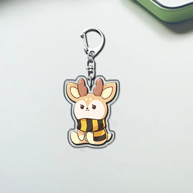 Kpop 17 Cartoon Keyring Bag Charm Pendant JEONGHAN JOSHUA JUN WONWOO HOSHI Idol Cute Animals Face Keychains Fans Collection Gift 4