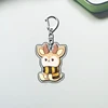 Kpop 17 Cartoon Keyring Bag Charm Pendant JEONGHAN JOSHUA JUN WONWOO HOSHI Idol Cute Animals Face Keychains Fans Collection Gift 4