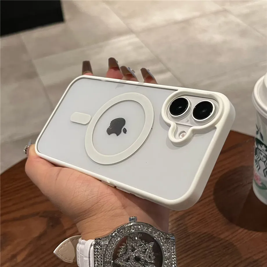 ตัวเลือกสินค้า เคสใส MagSafe ใส่ iPhone ได้ทุกรุ่น ชาร์จไร้สายแม่เหล็ก