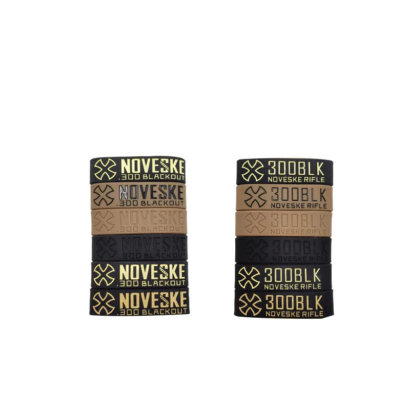 2pc/set Tactical NOVESKE N4 300BLK Seals Multi-functional Rubber Band for Flashlight tactical rubber bands
