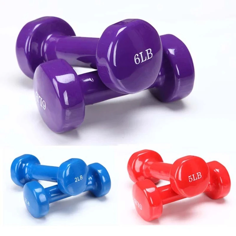 MIYAUP-Ladies Weightlifting Dumbbell, Bone Shape, Portable Fitness Equipment, Hexagonal, Solid Iron, New Design